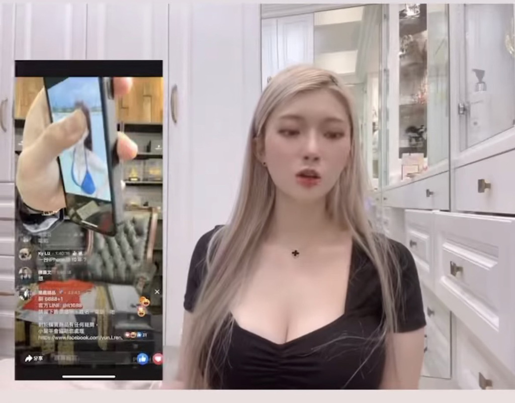 謝薇安對於照片被盜用相當火大，還拍影片痛罵連千毅。(圖/ 摘自謝薇安IG)
